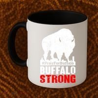 Choose Love Buffalo Strong Pray For Buffalo Coffee Mug thumb 2