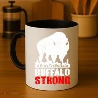 Choose Love Buffalo Strong Pray For Buffalo Coffee Mug thumb 4