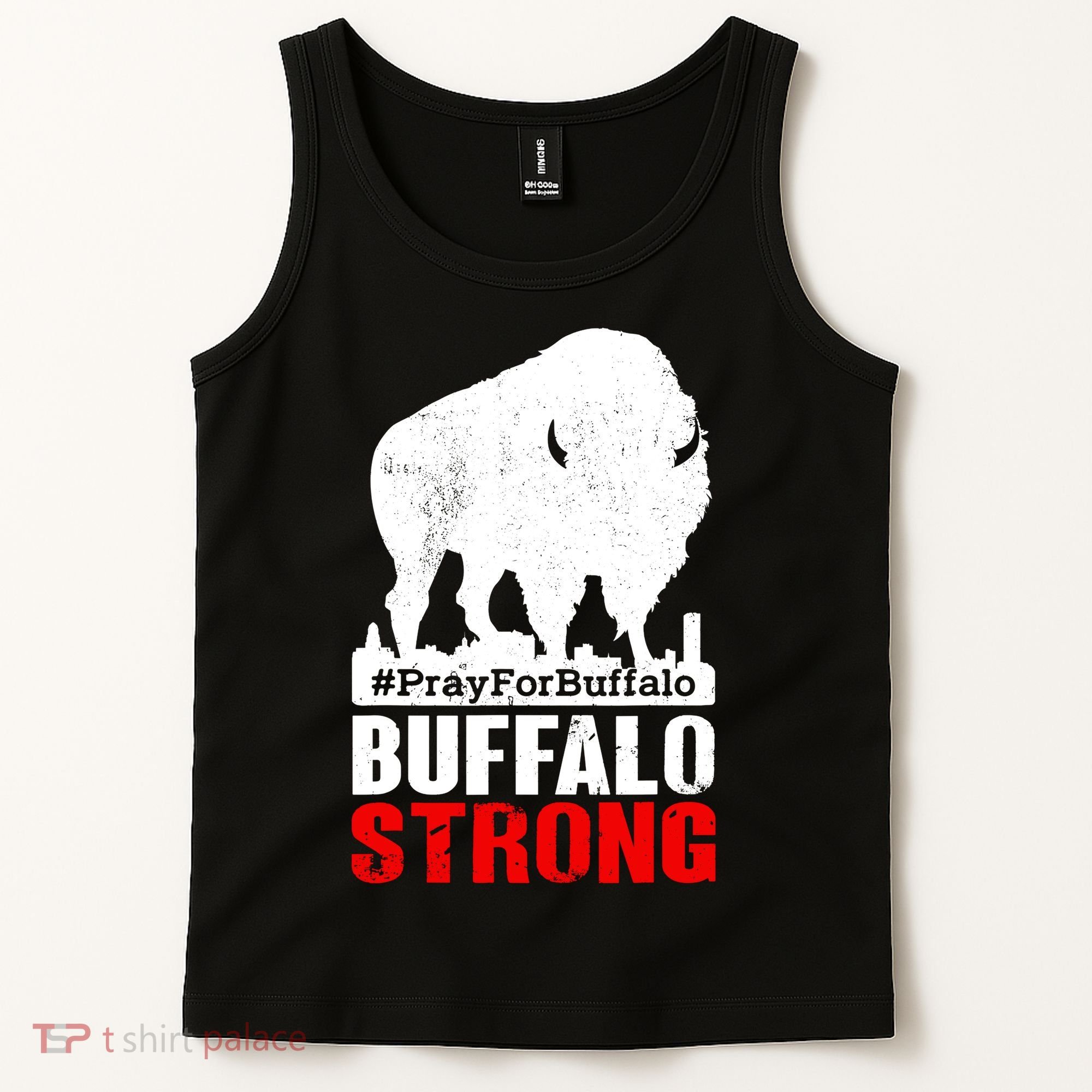 Choose Love Buffalo Strong Pray For Buffalo Tank Top