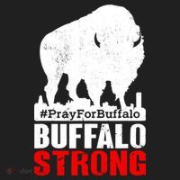 Choose Love Buffalo Strong Pray For Buffalo Golf Towel thumb 3