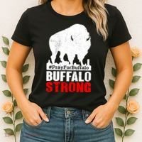 Choose Love Buffalo Strong Pray For Buffalo Women's T-Shirt thumb 2