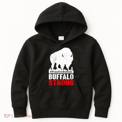 Choose Love Buffalo Strong Pray For Buffalo Kids Hoodie