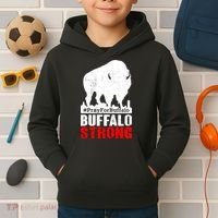 Choose Love Buffalo Strong Pray For Buffalo Kids Hoodie thumb 2