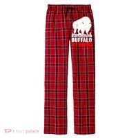 Choose Love Buffalo Strong Pray For Buffalo Men's Flannel Plaid Pajama Pants thumb 0