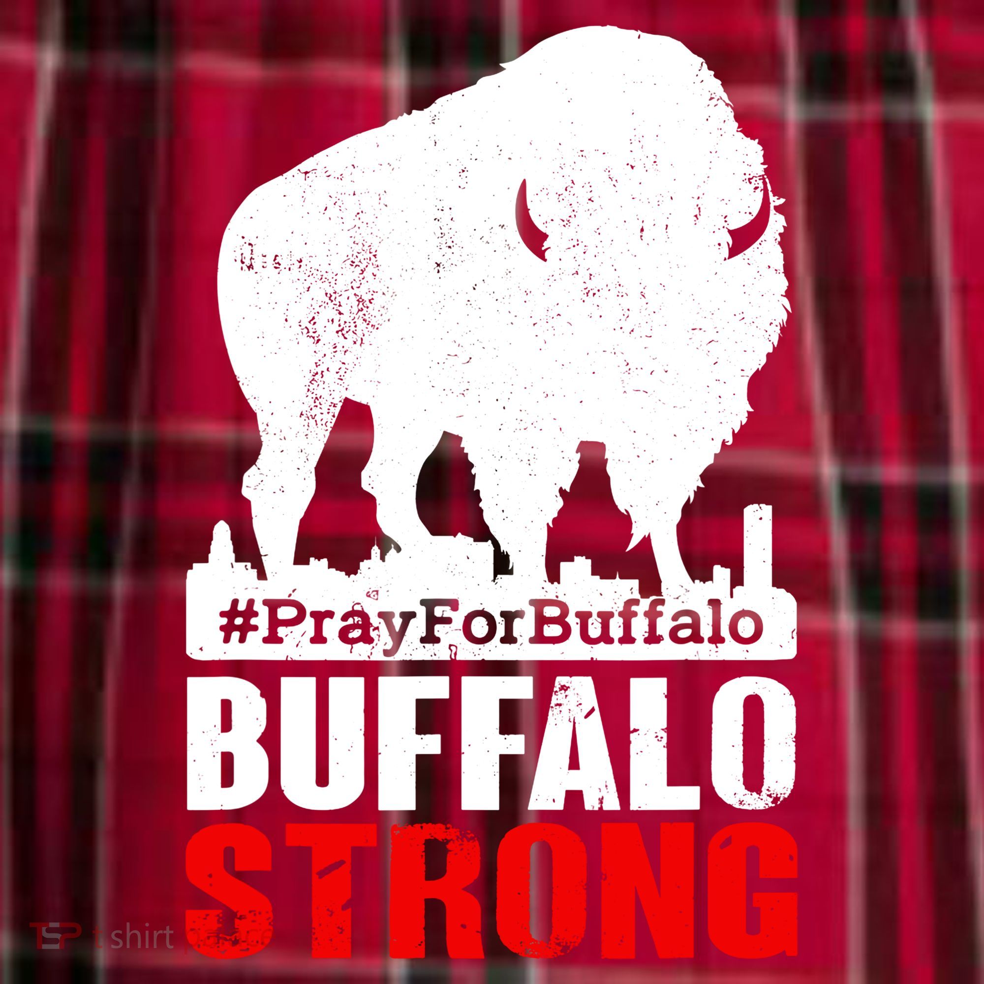 Choose Love Buffalo Strong Pray For Buffalo Men's Flannel Plaid Pajama Pants