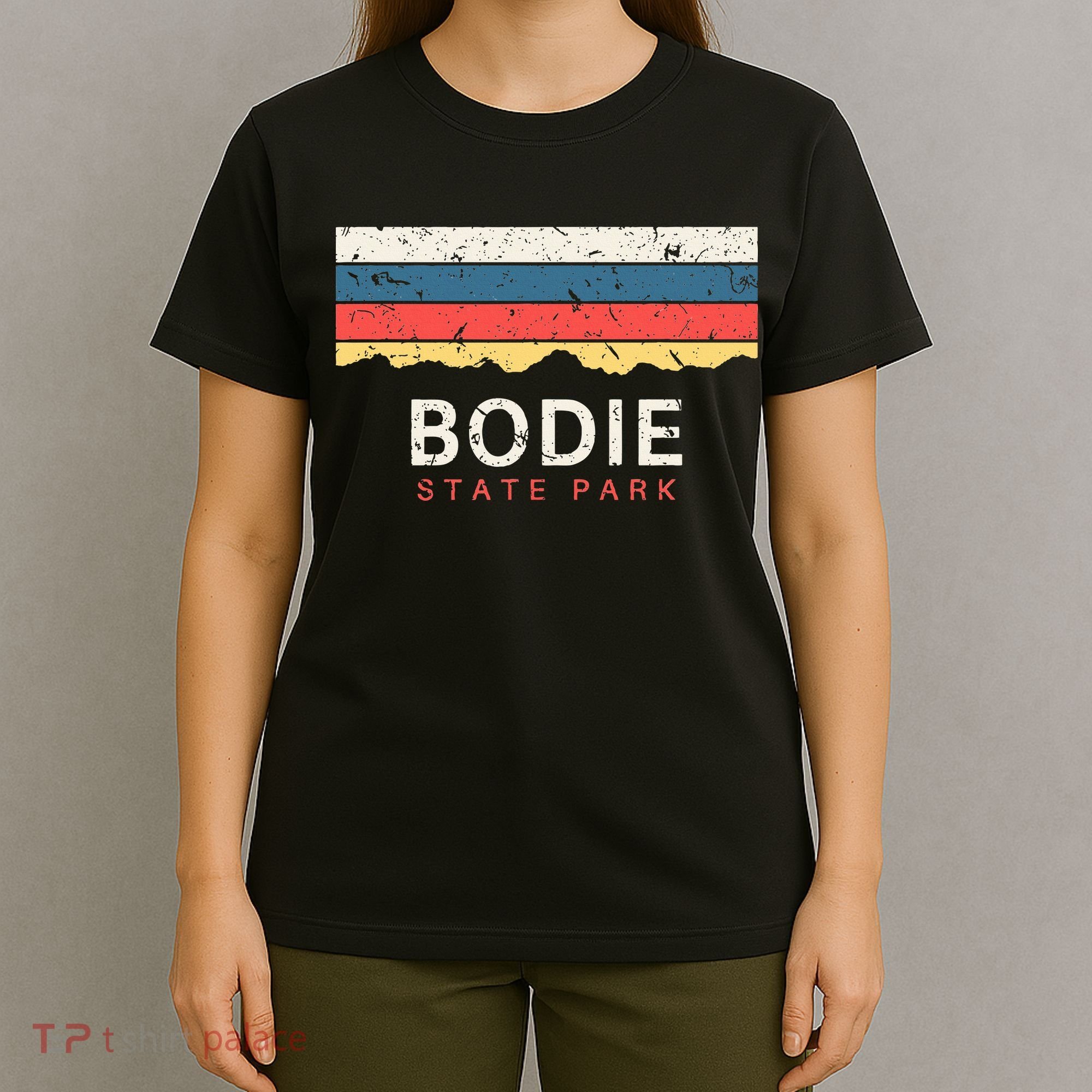 Bodie State Park Vintage Ca Souvenirs California T-Shirt