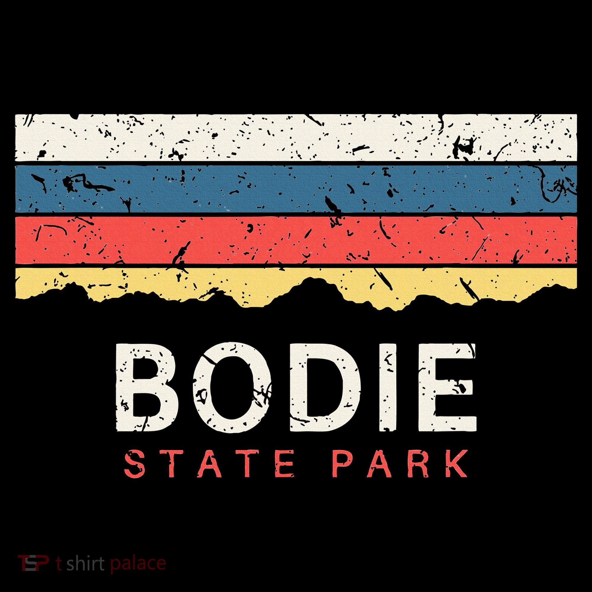Bodie State Park Vintage Ca Souvenirs California T-Shirt