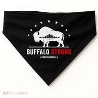 Choose Love Buffalo Strong Pray For Buffalo USA-Made Doggie Bandana thumb 0