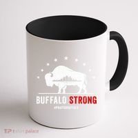 Choose Love Buffalo Strong Pray For Buffalo Coffee Mug thumb 1