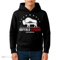Choose Love Buffalo Strong Pray For Buffalo Kids Hoodie thumb 4
