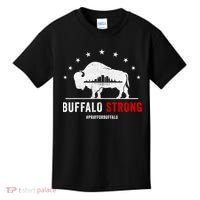 Choose Love Buffalo Strong Pray For Buffalo Kids T-Shirt thumb 0