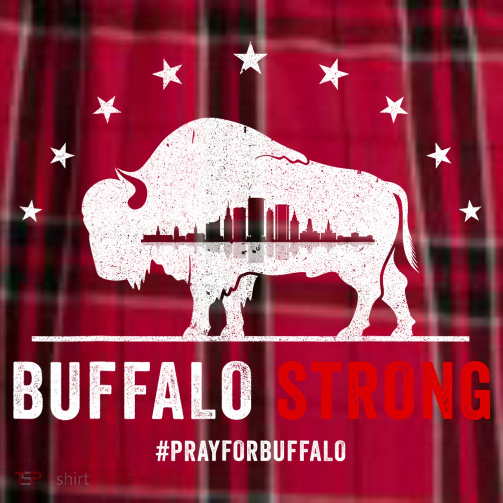 Choose Love Buffalo Strong Pray For Buffalo Men's Flannel Plaid Pajama Pants