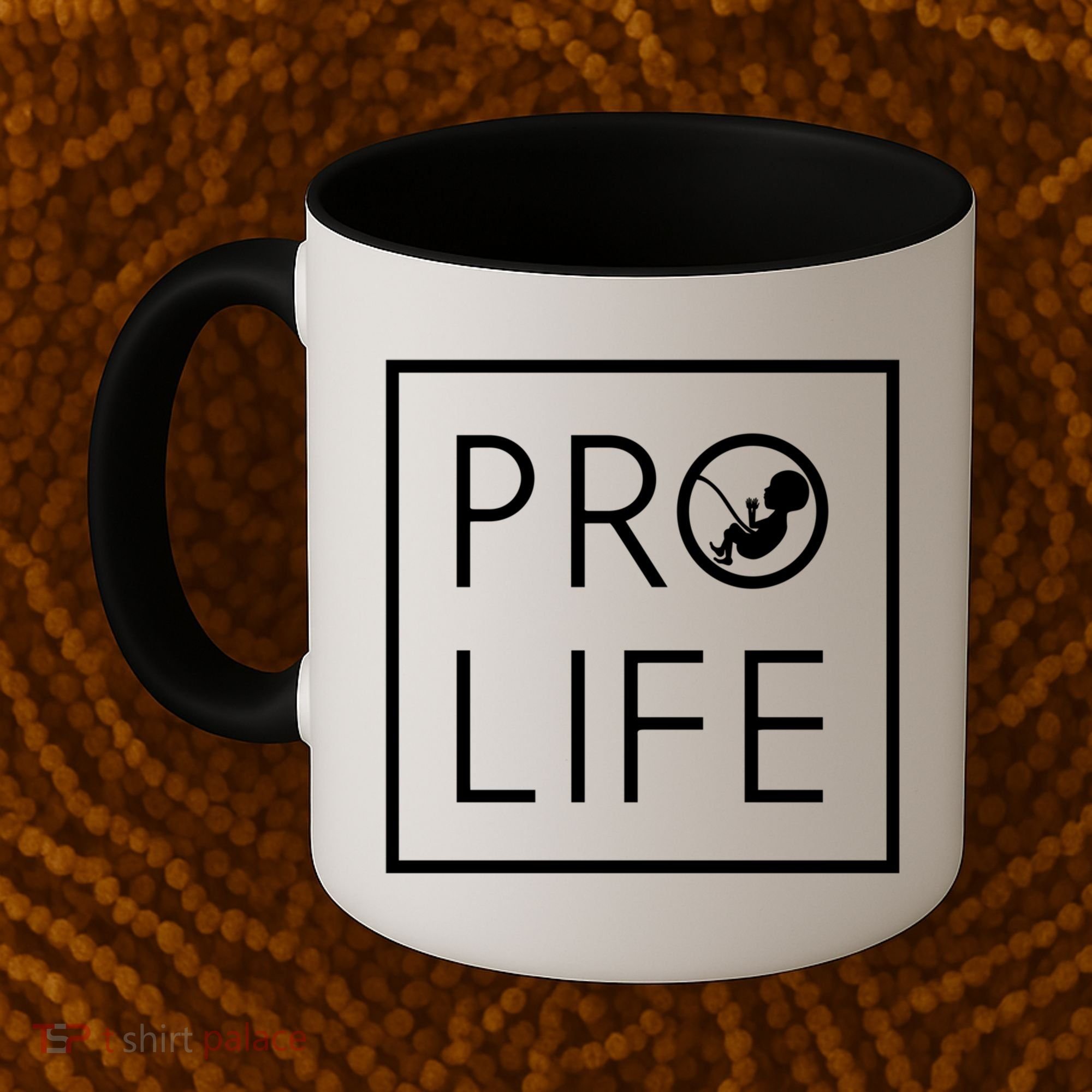 Baby Silhouette Profunny Giftlife Minimalist March For Life Gift Cool Gift Coffee Mug