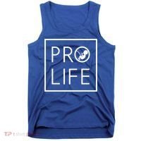 Baby Silhouette Profunny Giftlife Minimalist March For Life Gift Cool Gift Tank Top thumb 0