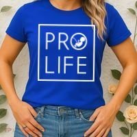 Baby Silhouette Profunny Giftlife Minimalist March For Life Gift Cool Gift Women's T-Shirt thumb 2