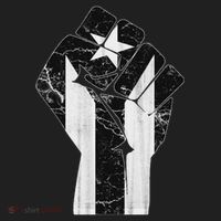 Boricua Strong Puerto Rico Black Flag Fist Beanie thumb 2