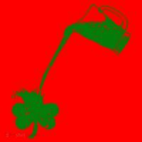 Beer St Patricks Day Holiday Santa Hat thumb 1