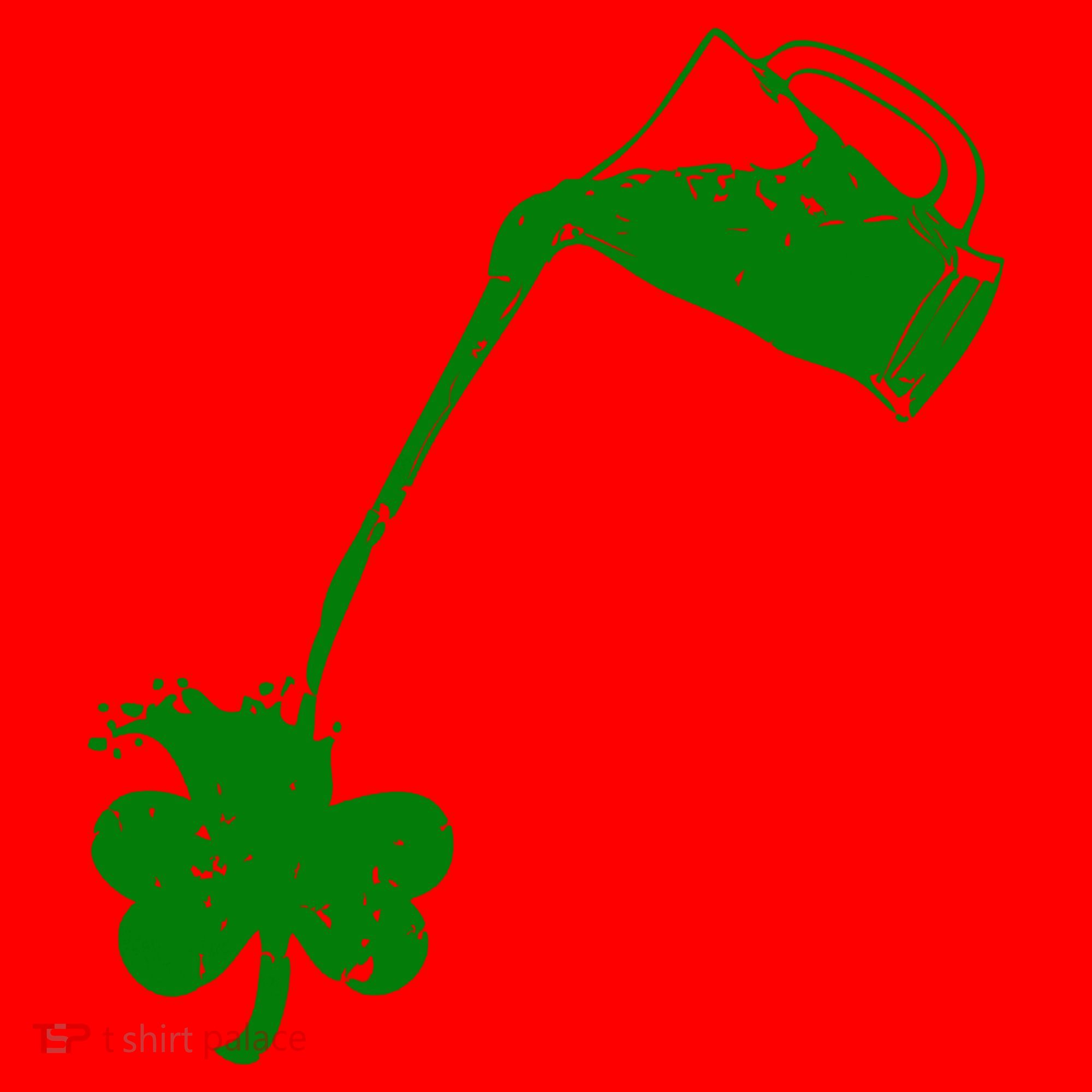 Beer St Patricks Day Holiday Santa Hat