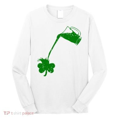Beer St Patricks Day Holiday Long Sleeve Shirt