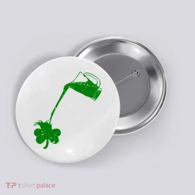 Beer St Patricks Day Holiday Button