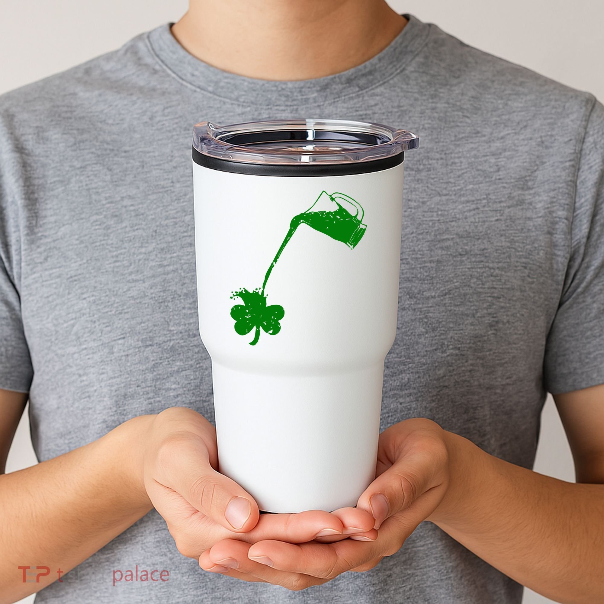 Beer St Patricks Day Holiday Tumbler