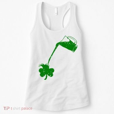 Beer St Patricks Day Holiday Women's Tank Top