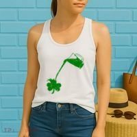 Beer St Patricks Day Holiday Women's Tank Top thumb 2