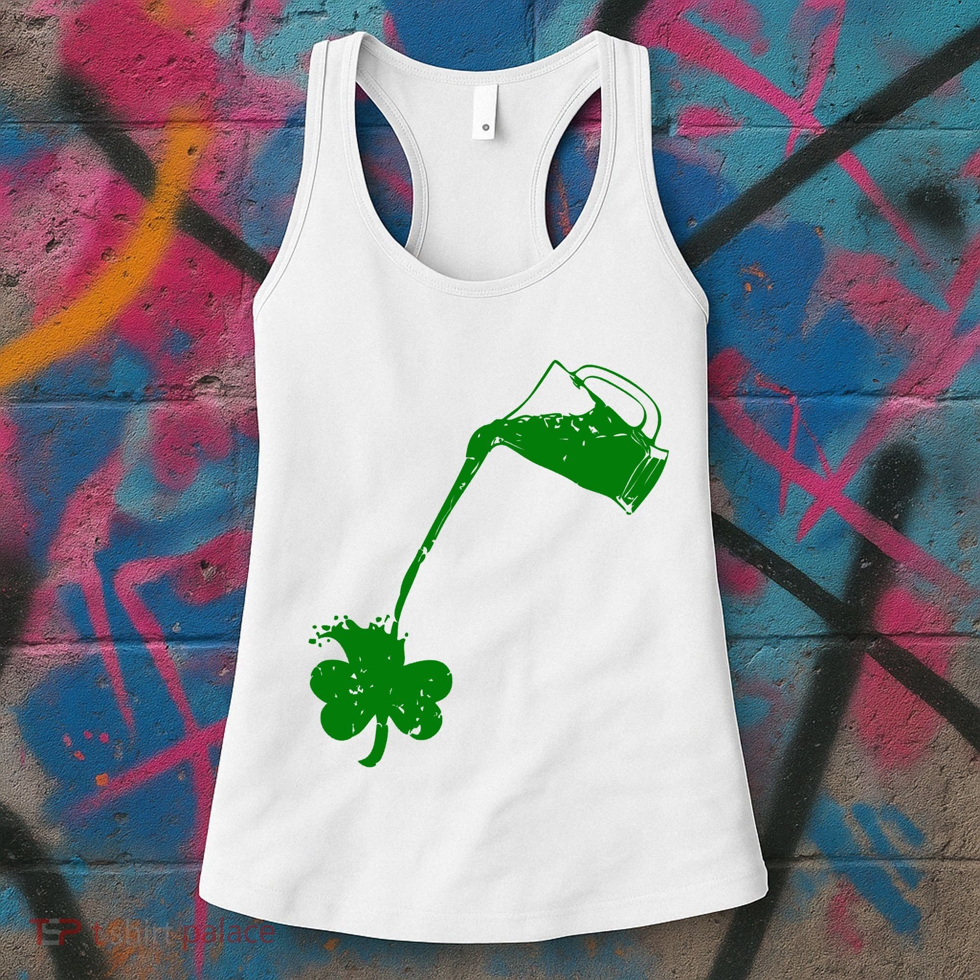 Beer St Patricks Day Holiday Women's Tank Top