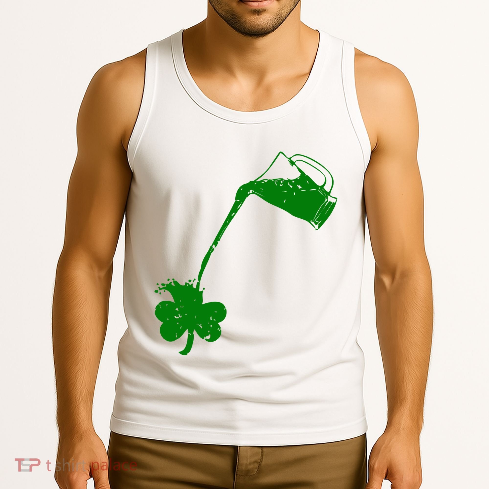 Beer St Patricks Day Holiday Tank Top