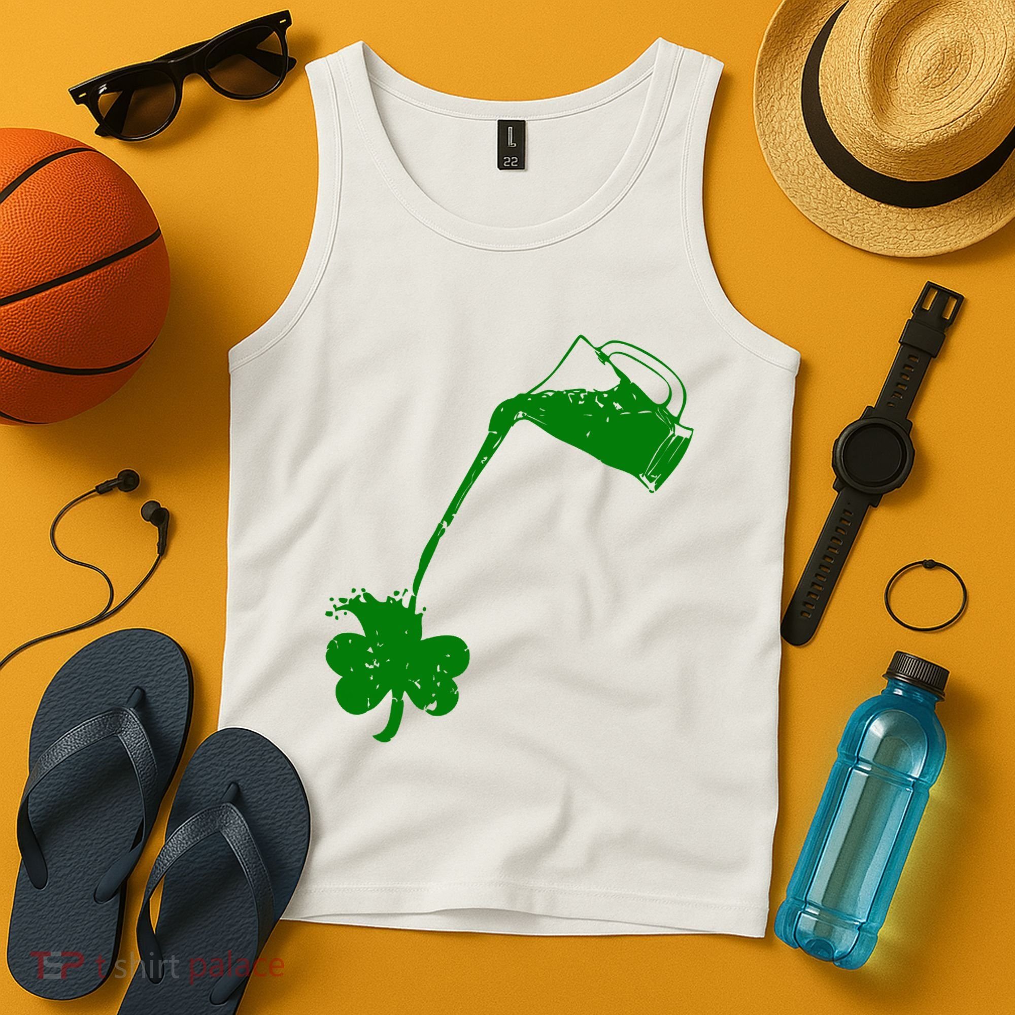 Beer St Patricks Day Holiday Tank Top