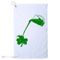 Beer St Patricks Day Holiday Golf Towel thumb 0