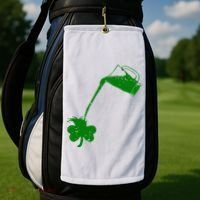 Beer St Patricks Day Holiday Golf Towel thumb 2