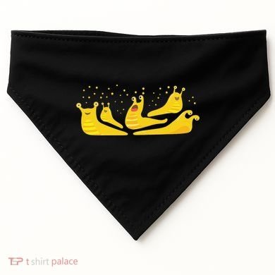 Banana Slug Party USA-Made Doggie Bandana