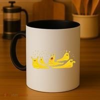 Banana Slug Party Coffee Mug thumb 4