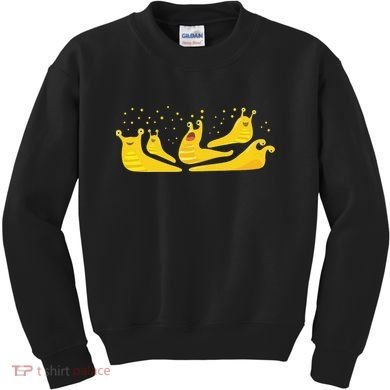 Banana Slug Party Kids Sweatshirt