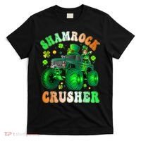 b.o.y.s Saint Patricks Day Monster Truck Shamrock Crusher K.i.d.s T-Shirt thumb 0