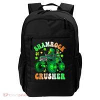 b.o.y.s Saint Patricks Day Monster Truck Shamrock Crusher K.i.d.s Backpack thumb 0