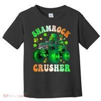 b.o.y.s Saint Patricks Day Monster Truck Shamrock Crusher K.i.d.s Toddler T-Shirt thumb 0