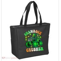 b.o.y.s Saint Patricks Day Monster Truck Shamrock Crusher K.i.d.s Tote Bag thumb 2