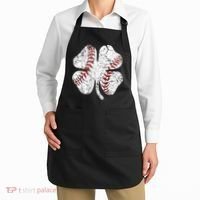 Baseball St Patricks Day, Shamrock, St Patricks Day, Funny St Patricks Day, Apron thumb 2