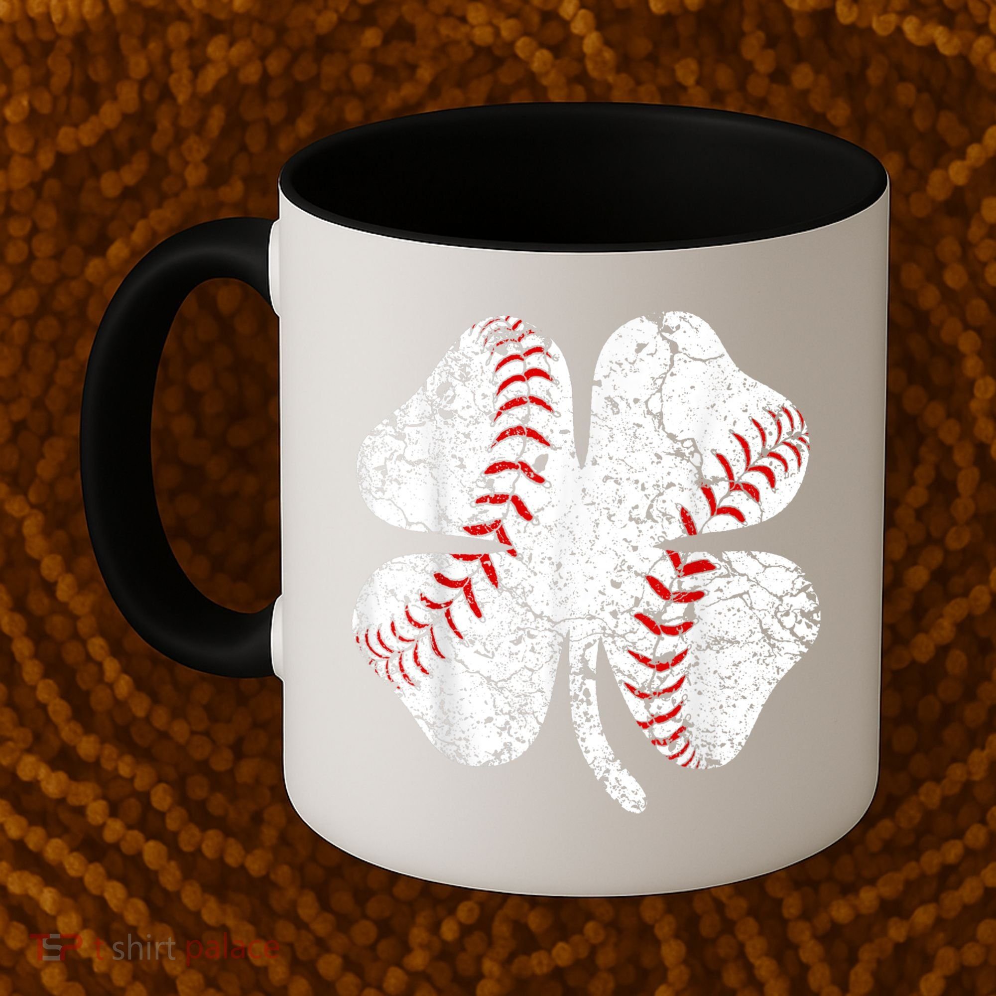 Baseball St Patricks Day, Shamrock, St Patricks Day, Funny St Patricks Day, Coffee Mug
