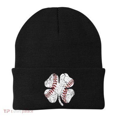 Baseball St Patricks Day, Shamrock, St Patricks Day, Funny St Patricks Day, Beanie