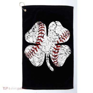 Baseball St Patricks Day, Shamrock, St Patricks Day, Funny St Patricks Day, Golf Towel