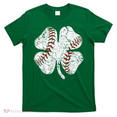 Baseball St Patricks Day, Shamrock, St Patricks Day, Funny St Patricks Day, T-Shirt