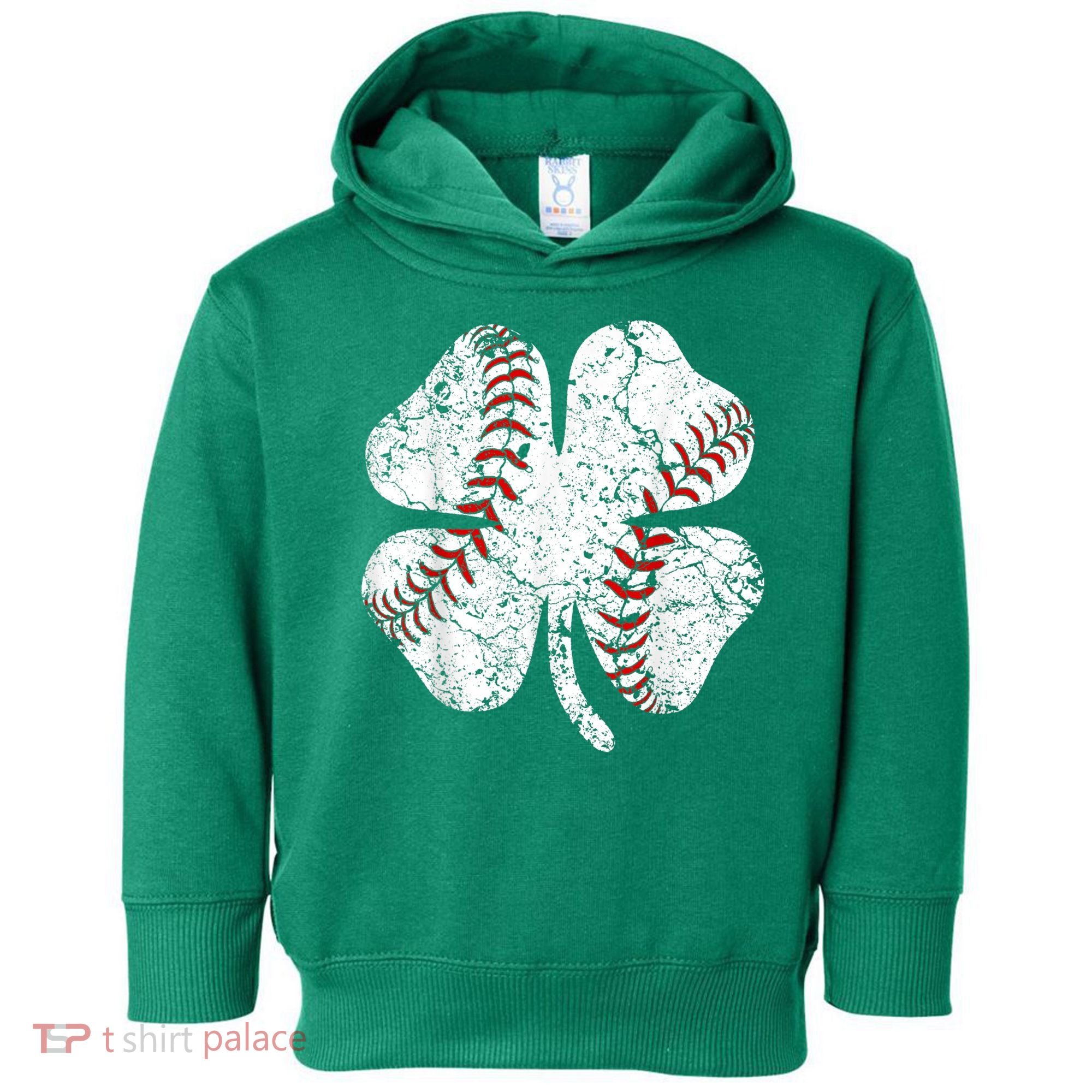 Baseball St Patricks Day, Shamrock, St Patricks Day, Funny St Patricks Day, Toddler Hoodie