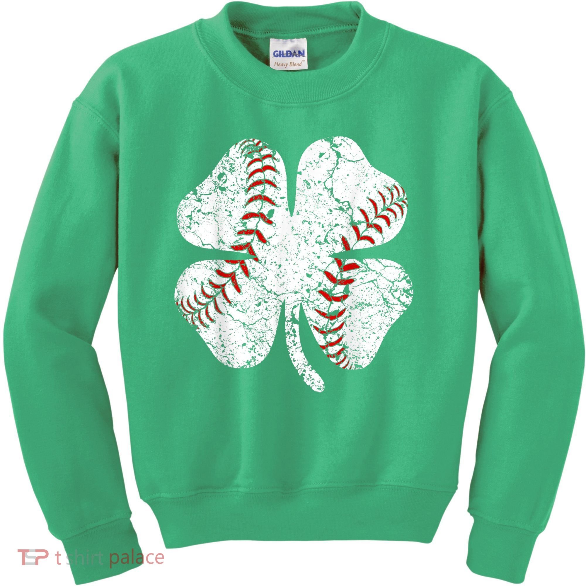Baseball St Patricks Day, Shamrock, St Patricks Day, Funny St Patricks Day, Kids Sweatshirt
