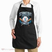 Baseball Strikeout Prostate Cancer Awareness Apron thumb 2