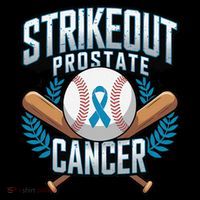 Baseball Strikeout Prostate Cancer Awareness Tank Top thumb 6