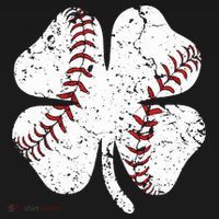 Baseball St Patricks Day Boys Men Catcher Pitcher Shamrock USA-Made Doggie Bandana thumb 2