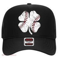Baseball St Patricks Day Boys Men Catcher Pitcher Shamrock Hat thumb 0